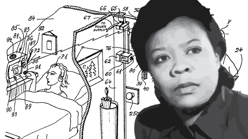 The inventor of the home security system, Marie Van Brittan Brown, used several steps to feel safe in her home.