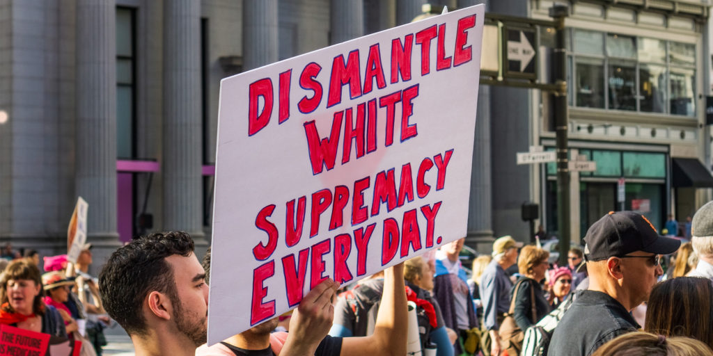 America is a nation of racial diversity and ethnicity.  There is no room for white supremacy.