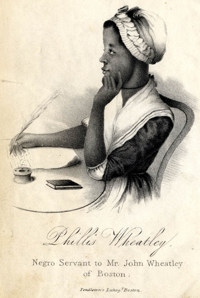Phillis Wheatley is among many blacks shaping America.  She was a poet.