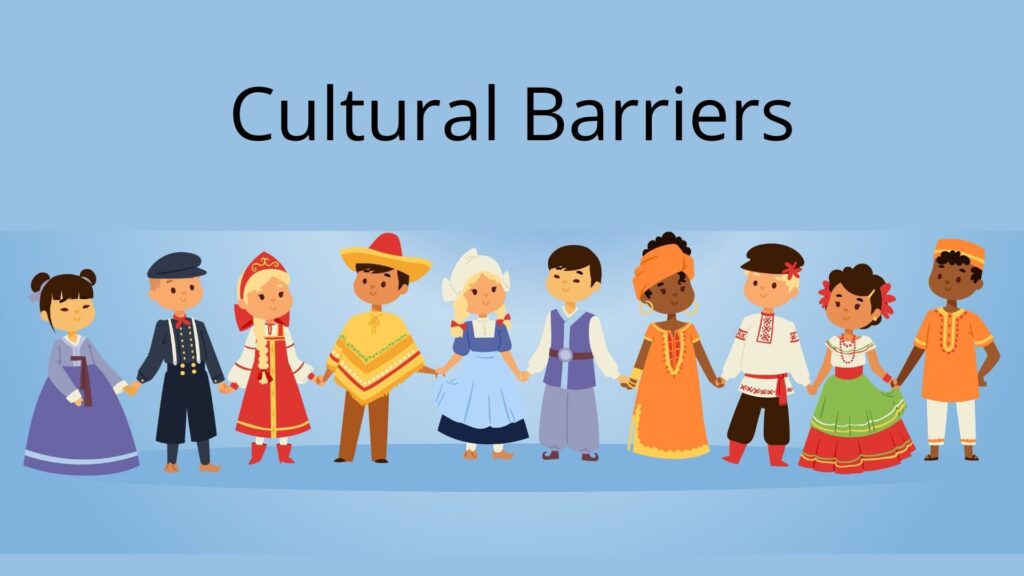 Cultural barriers separate the "acceptable" from the "non-acceptable."